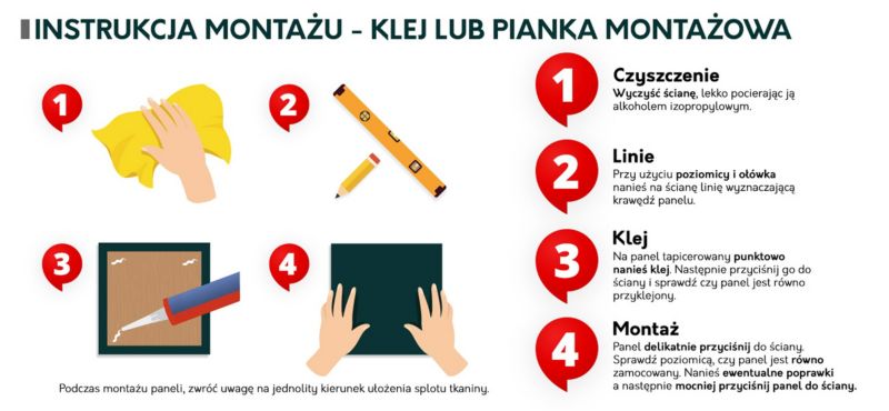 Panel tapicerowany MIRJAN 24 Pag 60x30 beżowa bukla 1 szt.
