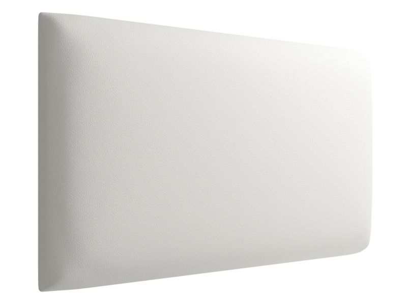 Panel tapicerowany MIRJAN 24 Pag 70x40 biała ekoskóra 1 szt.