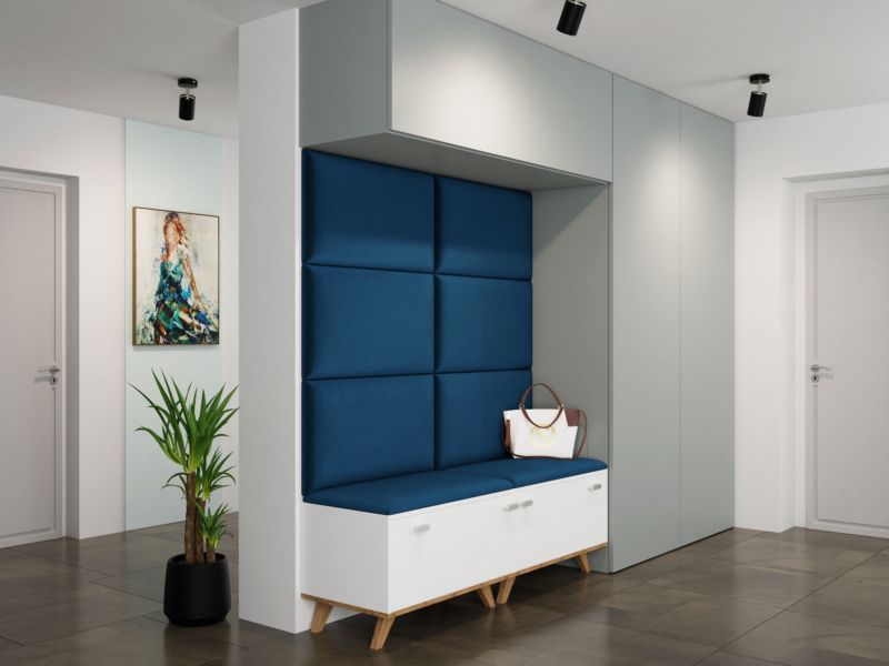 Panel tapicerowany MIRJAN 24 Pag 70x40 szafirowy 1 szt.