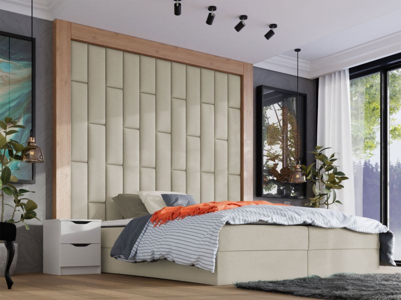 Panel tapicerowany MIRJAN 24 Pag 80x20 beżowy 1 szt.