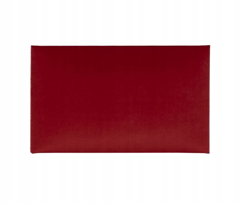 Panel Tapicerowany Prostokąt Komvortowy Edanti 60x40 cm czerwony smart 1 szt.