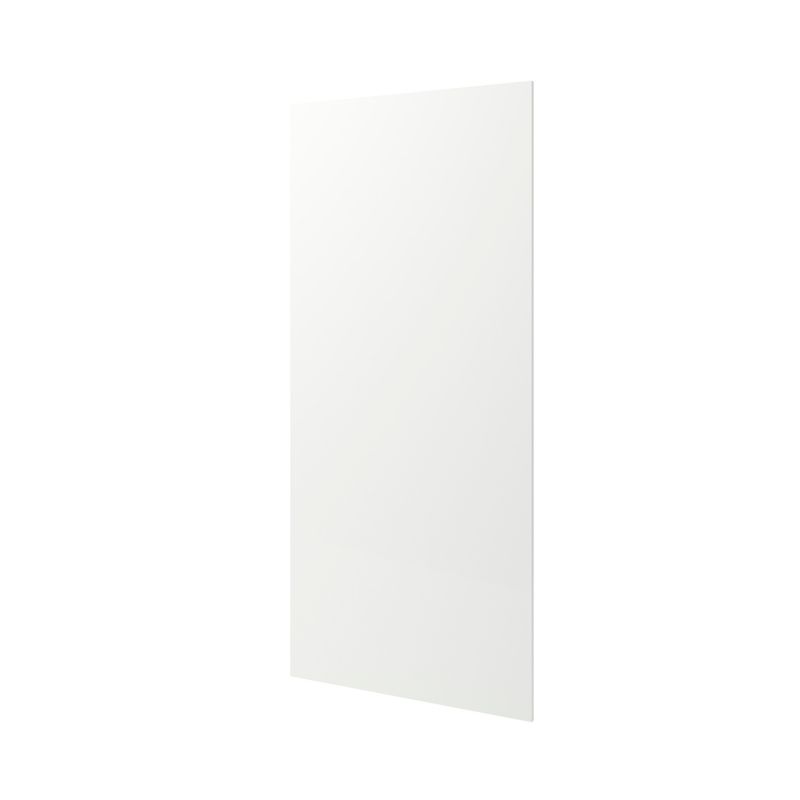 Panel tylny do wyspy kuchennej GoodHome Alisma 89 x 200 cm biały połysk