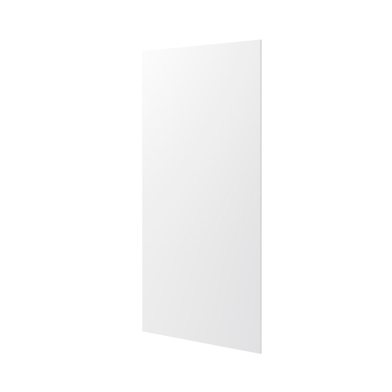 Panel tylny do wyspy kuchennej GoodHome Alpinia 89 x 200 cm biały mat