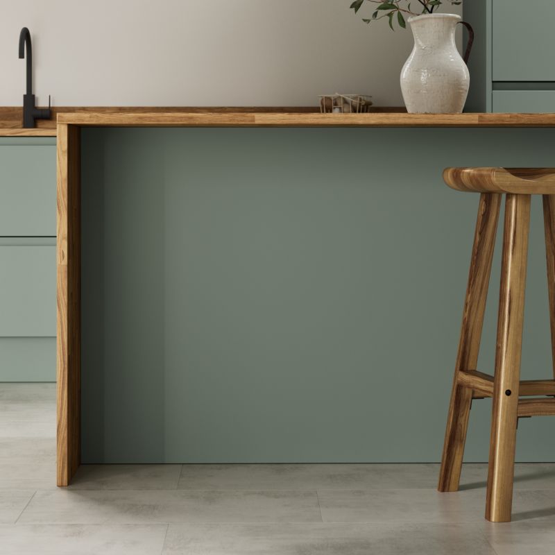 Panel tylny do wyspy kuchennej GoodHome Garcinia Ashmead 89 x 200 cm green