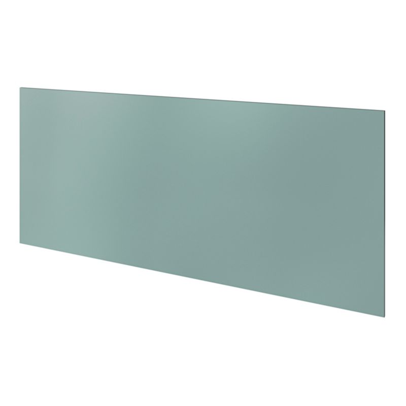 Panel tylny do wyspy kuchennej GoodHome Stevia 89 x 200 cm zielony mat