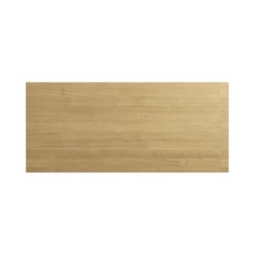 Panel tylny do wyspy kuchennej GoodHome Verbena 89 x 200 cm dąb naturalny