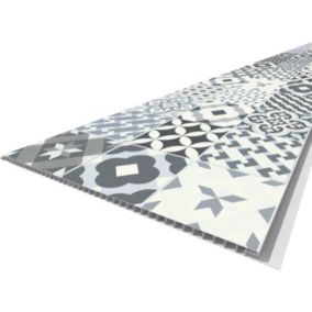 Panel Vilo Motivo 250 blue patchwork