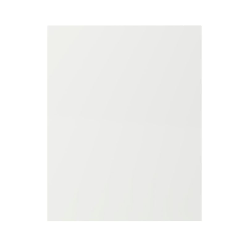 Panel wymienny do szafki dolnej GoodHome Alisma 57 x 72 cm biały połysk lewy