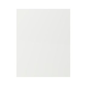 Panel wymienny do szafki dolnej GoodHome Alisma 57 x 72 cm biały połysk lewy