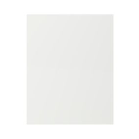 Panel wymienny do szafki dolnej GoodHome Alisma 57 x 72 cm biały połysk prawy