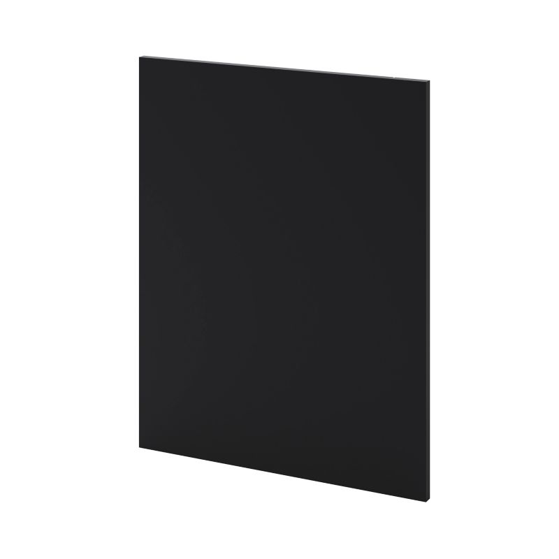 Panel wymienny do szafki dolnej GoodHome Pasilla 57 x 72 cm czarny mat lewy