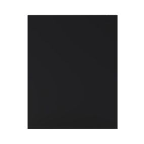 Panel wymienny do szafki dolnej GoodHome Pasilla 57 x 72 cm czarny mat prawy