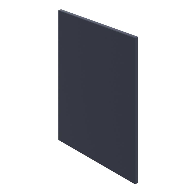 Panel wymienny do szafki dolnej GoodHome Stevia 72 x 57 cm blue mat prawy