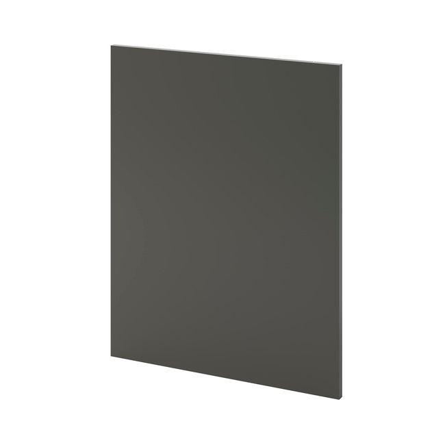 Panel wymienny do szafki dolnej GoodHome Stevia / Garcinia 57 x 72 cm antracyt lewy