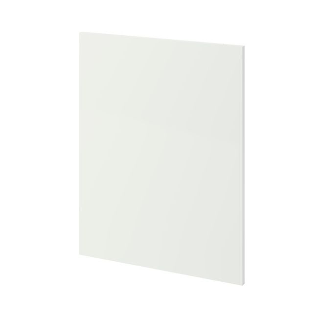 Panel wymienny do szafki dolnej GoodHome Stevia / Garcinia 57 x 72 cm biały połysk prawy