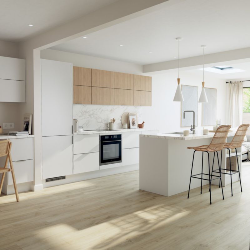 Panel wymienny do szafki GoodHome Stevia 57 x 72 biały mat lewy