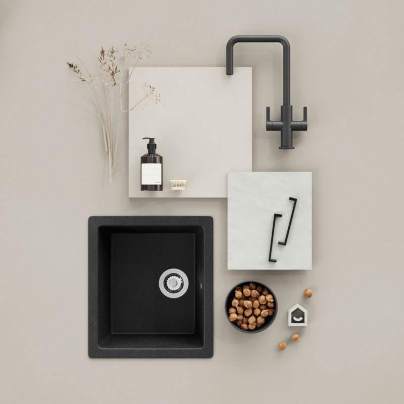 Panel wymienny do szafki GoodHome Stevia 57 x 72 cm sandstone mat prawy