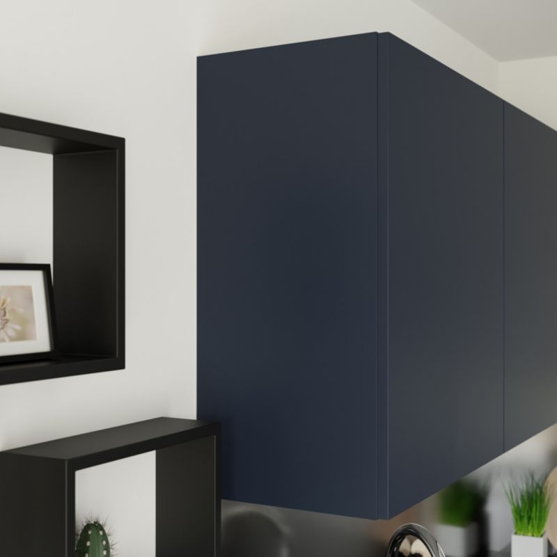 Panel wymienny do szafki wiszącej GoodHome Stevia 72 x 32 cm blue mat