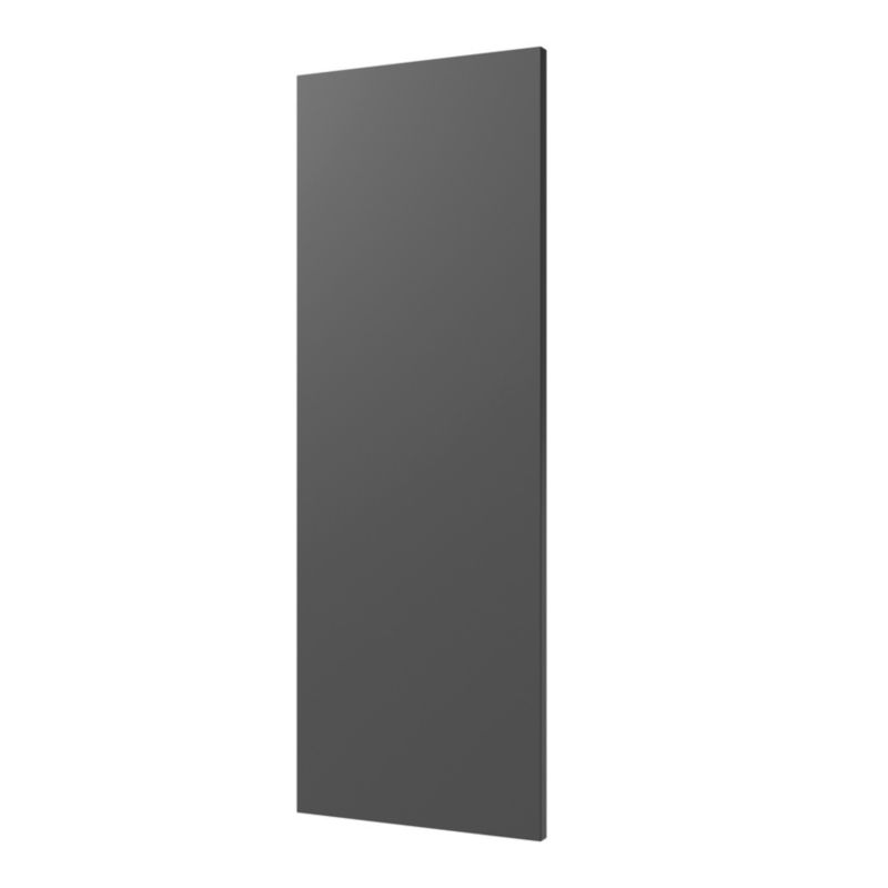 Panel wymienny do szafki wiszącej wysokiej GoodHome Stevia 32 x 90 cm antracyt mat