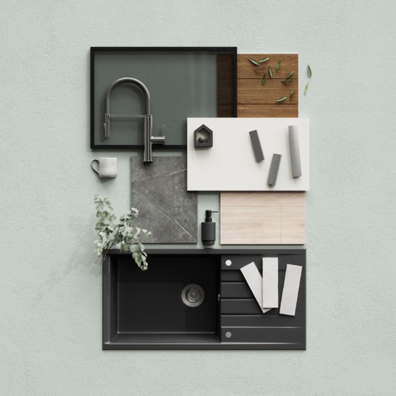 Panel zewnętrzny GoodHome Stevia 36 x 96 cm sandstone mat