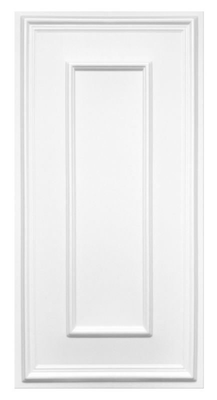 Panele Ścienne Kasetony Sufitowe VERDICO Rama BIAŁA  100x50cm Sztukateria ścienna - polistyren 0,50m2 / 1 szt.