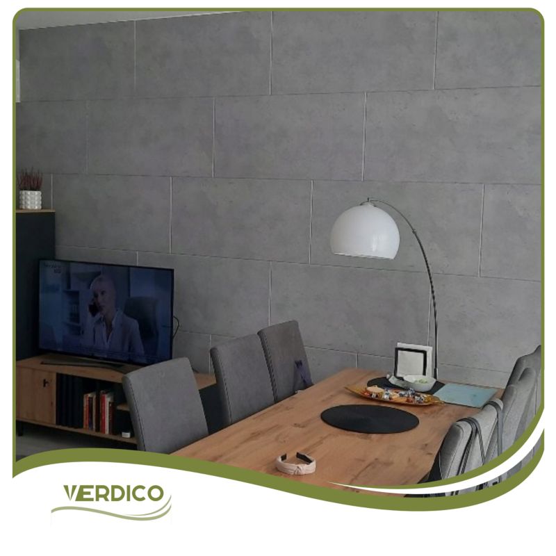 Panele Ścienne Szary Beton Architektoniczny VERDICO 6914XL Kasetony Sufitowe 0,50 m2. 1 szt.