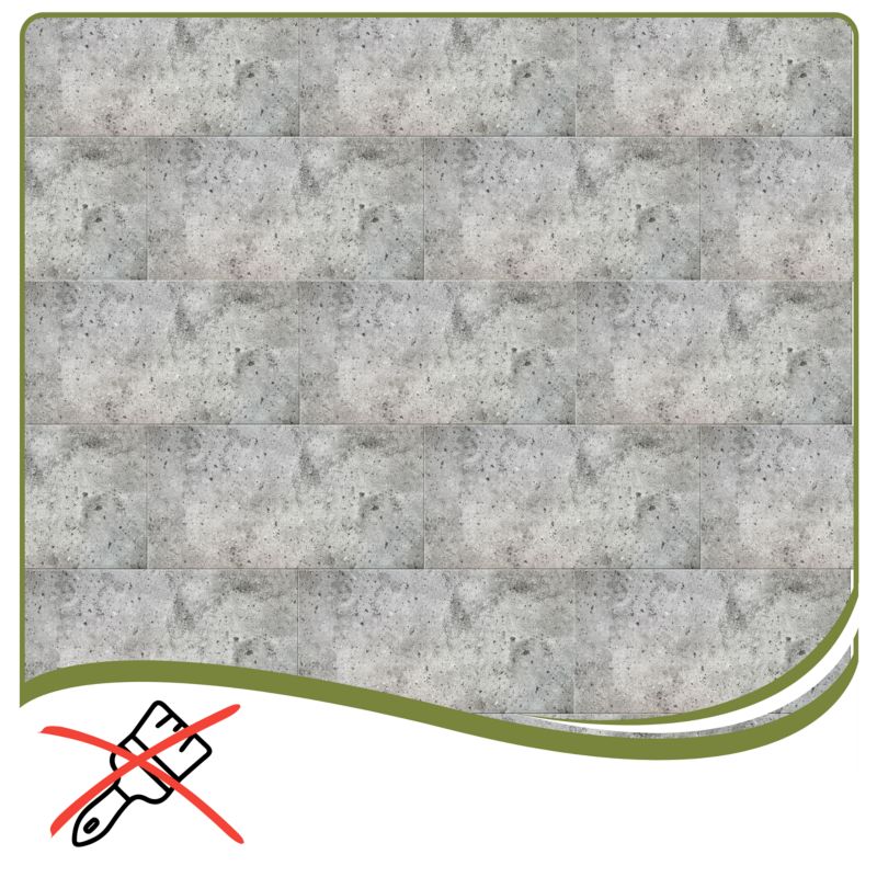 Panele Ścienne Szary Beton Architektoniczny VERDICO Kasetony Sufitowe 0,50 m2. 1 szt.