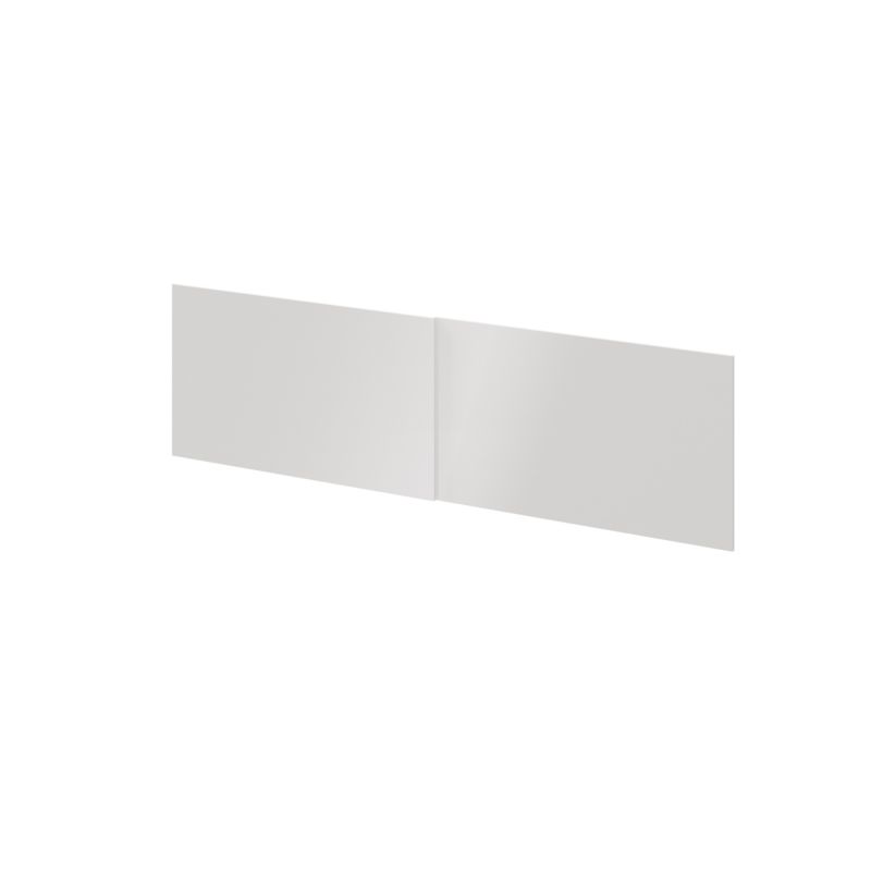 Panele do drzwi przesuwnych GoodHome Atomia 225 x 100 cm białe połysk 4 szt.