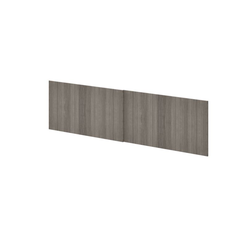 Panele do drzwi przesuwnych GoodHome Atomia 225 x 100 cm dąb szary 4 szt.