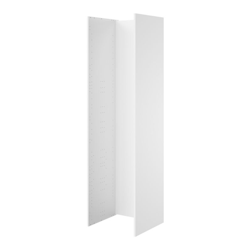 Panele do szafki kuchennej kolumnowej / AGD GoodHome Innovo 219 cm białe