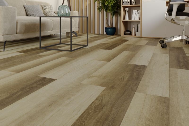 Panele podłogowe winylowe SPC Dąb Barro 4,0mm 1240mm x 182mm, V-fuga zagniatana - 2,257 m2 - 10szt.
