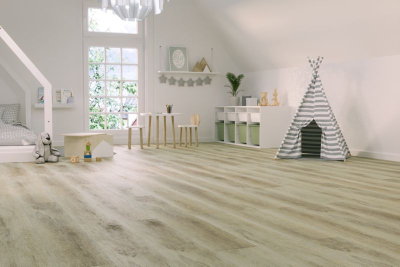Panele podłogowe winylowe SPC Dąb Sande 5,0mm 1240mm x 182mm, V-fuga zagniatana- 2,257 m2 - 10szt.