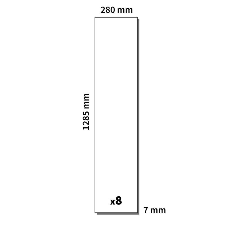 Panele podłogowe laminowane Calssen Dąb Hartley AC5 WR 2,878 m2