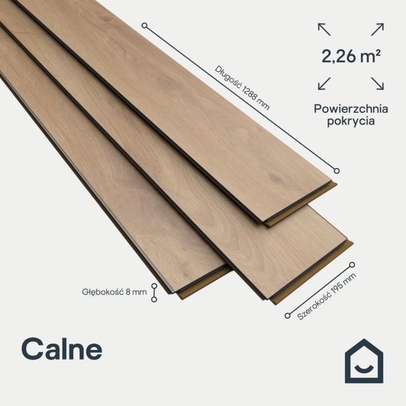 Panele podłogowe laminowane Goodhome Calne AC5 2,26 m2