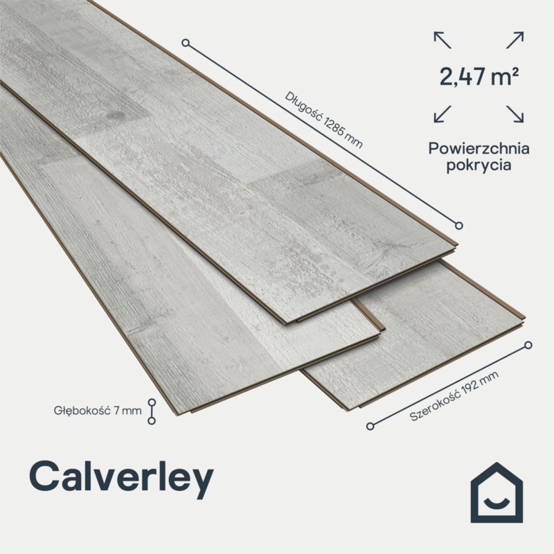 Panele podłogowe laminowane Goodhome Calverley AC4 2,47 m2