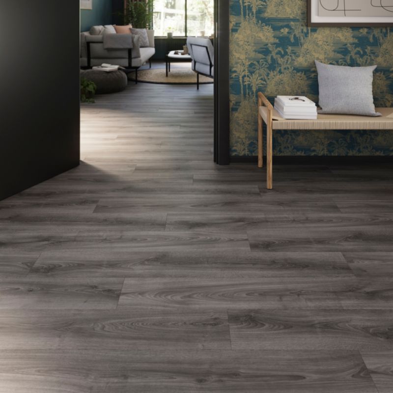 Panele podłogowe laminowane GoodHome Dąb Cleobury AC5 brązowy 1,69 m2