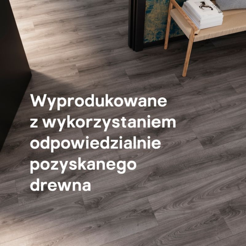 Panele podłogowe laminowane GoodHome Dąb Cleobury AC5 brązowy 1,69 m2