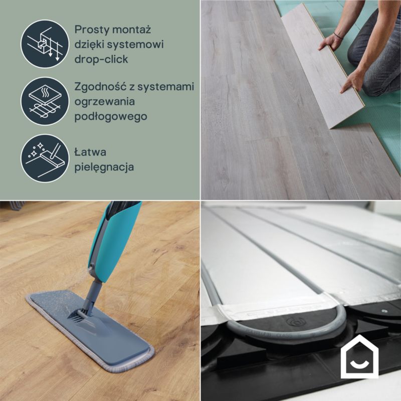 Panele podłogowe laminowane Goodhome Dinnington AC5 2,26 m2