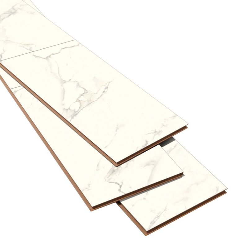 Panele podłogowe laminowane GoodHome Elegance AC4 White 2,54 m2