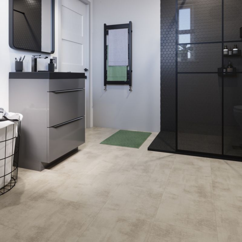 Panele podłogowe laminowane GoodHome Koncrete AC4 Grey 2,53 m2