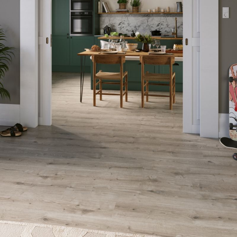 Panele podłogowe laminowane GoodHome Rowley AC4 Grey 1,99 m2