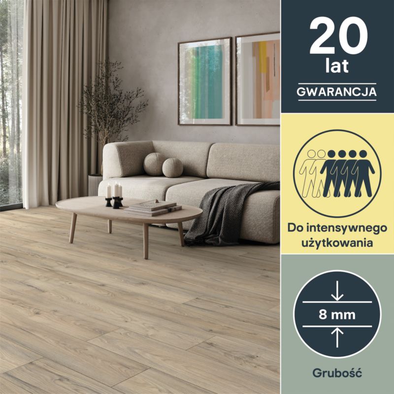 Panele podłogowe laminowane Goodhome Tadcaster AC4 2,26 m2