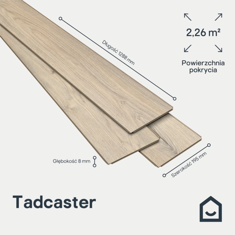 Panele podłogowe laminowane Goodhome Tadcaster AC4 2,26 m2