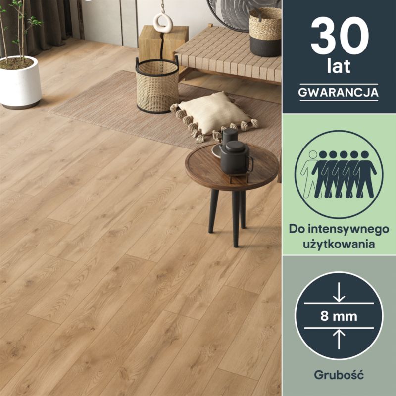 Panele podłogowe laminowane GoodHome Thame AC5 2,22 m2