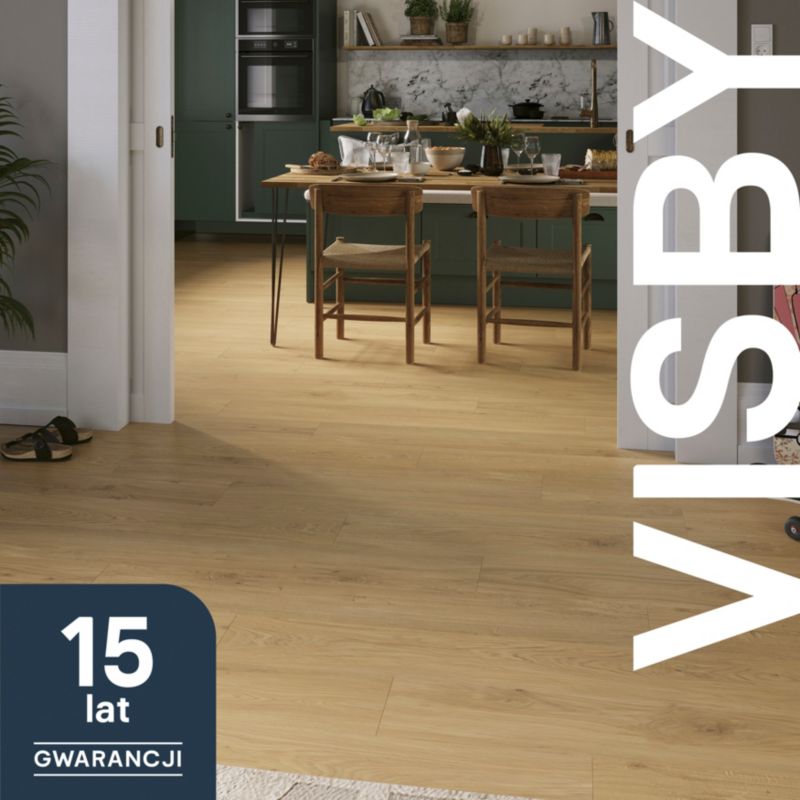 Panele podłogowe laminowane GoodHome Visby AC4 Honey 1,99 m2
