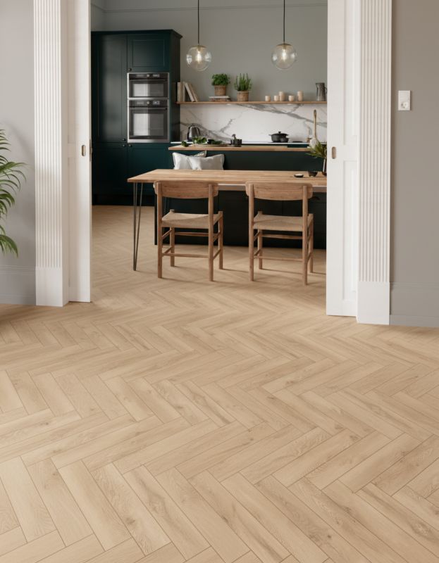 Panele podłogowe laminowane GoodHome Wainfleet jodełka AC5 1,179 m2