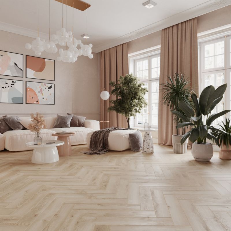 Panele podłogowe laminowane GoodHome Wainfleet jodełka AC5 1,179 m2