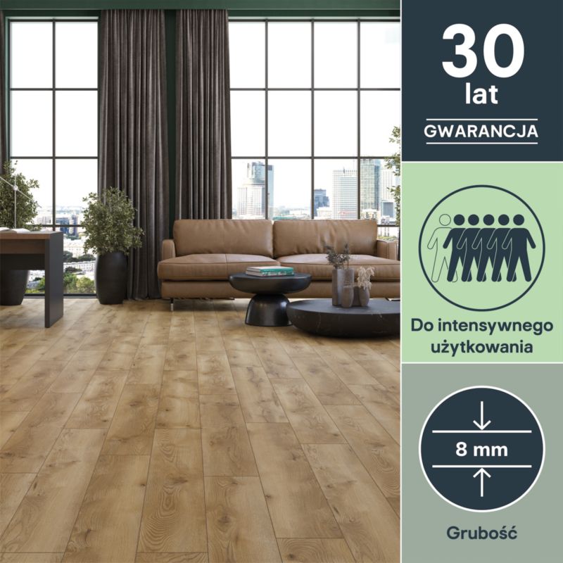 Panele podłogowe laminowane GoodHome Weybridge AC5 2,22 m2