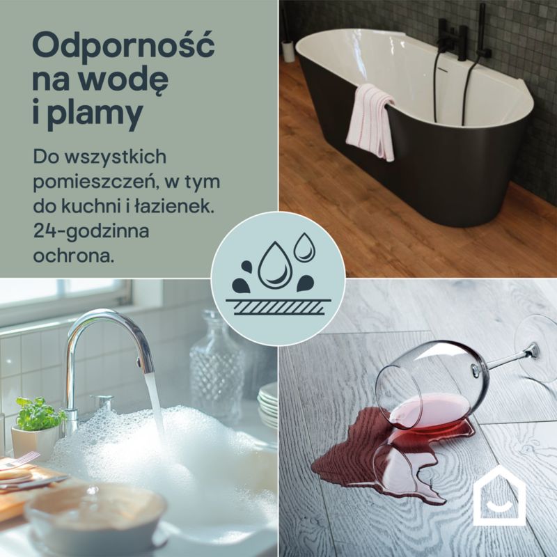 Panele podłogowe laminowane GoodHome Weybridge AC5 2,22 m2