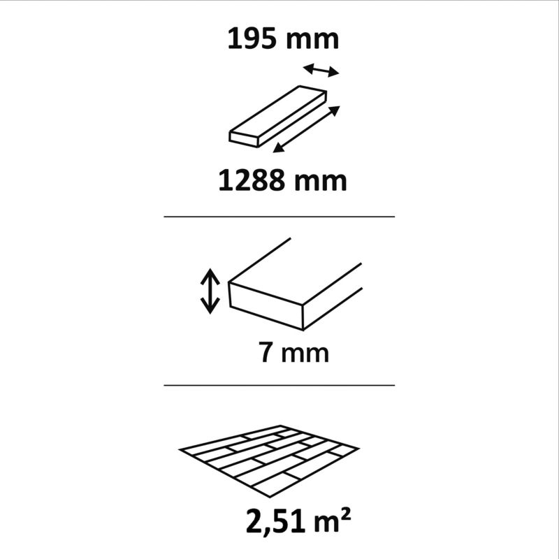 Panele podłogowe laminowane Kronospan Dąb Shasta AC4 2,51 m2